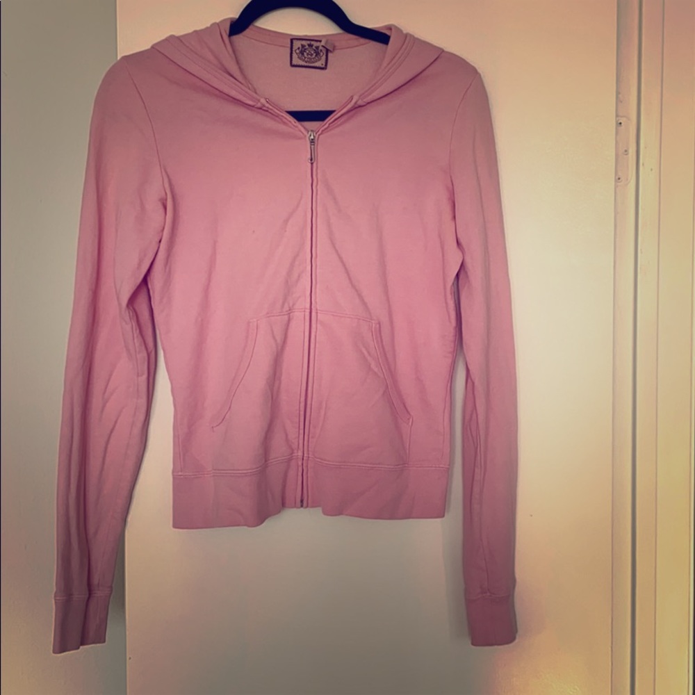 Juicy Couture zipper sweater hoodie.